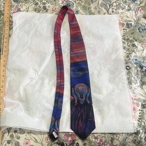 Ralph Merlin “the scream” tie